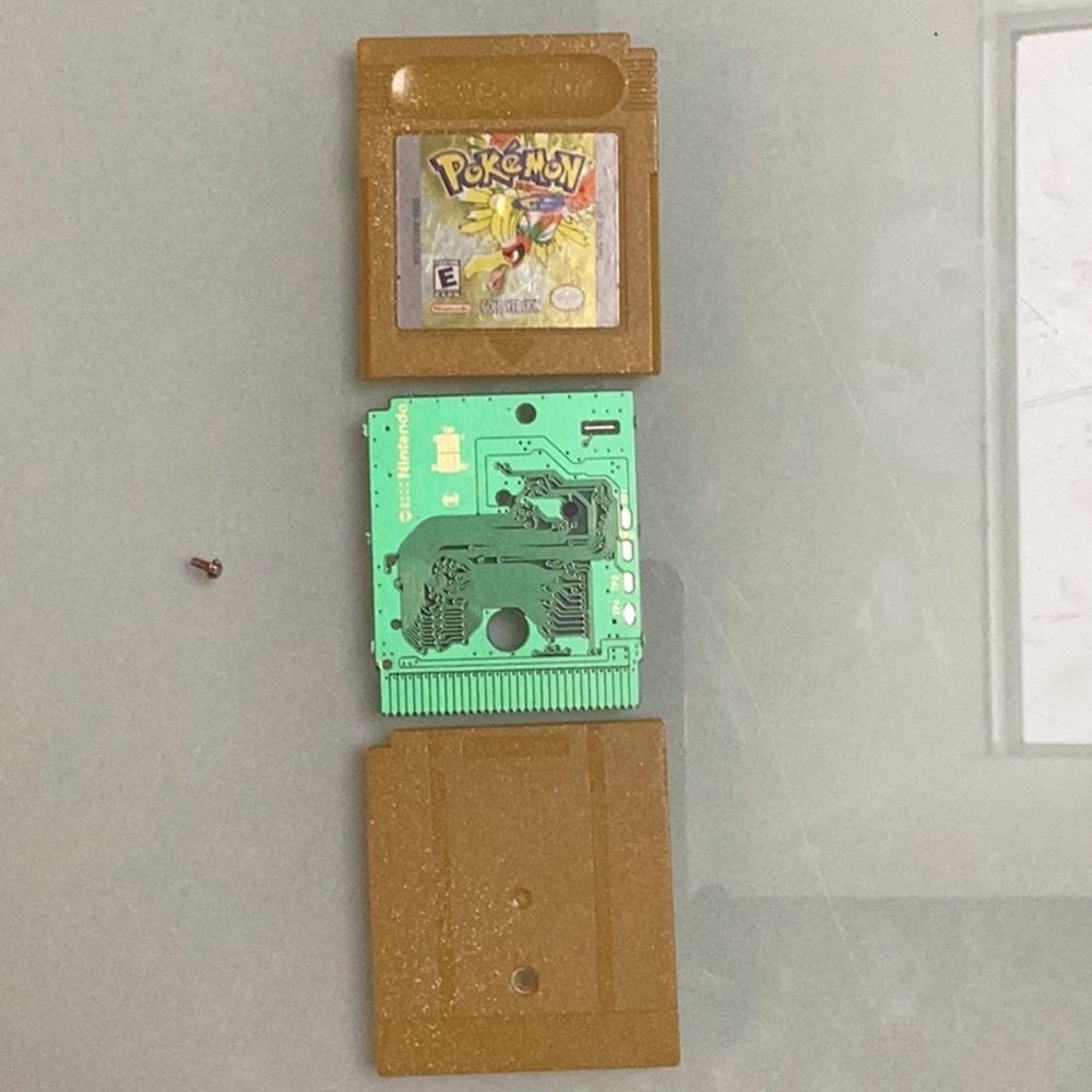 Pokemon Gold Version Nintendo Gameboy Color Game Boy Authentic 2000 Original - Picture 13 of 16
